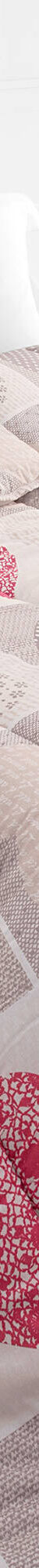 Couette coton imprimé Lovely 400 g/m² (rouge) Couette coton imprimé Lovely 400 g/m² (rouge)